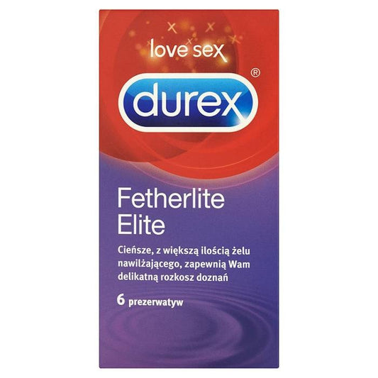 Durex Fetherlite Elite - 6 Stuks