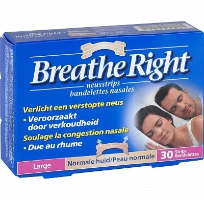 Breathe Right Tanned Large - 30 Stuks