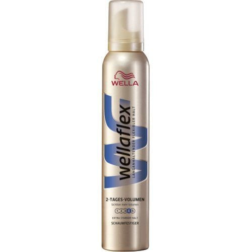 Wella Wellaflex Haarmousse 2nd Day Volume Extra Sterk - 200 Ml