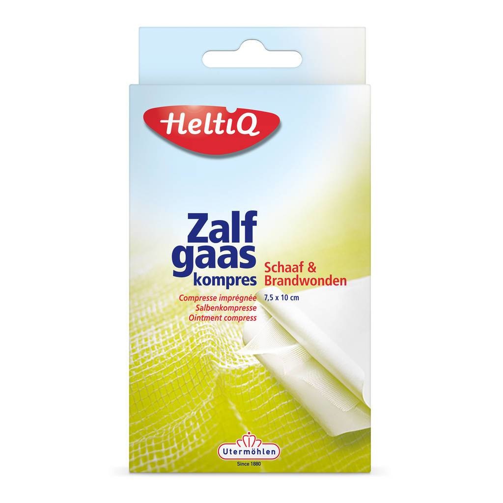 Heltiq Zalfkompres 7.5x10cm 6 Stuks