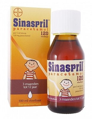 Sinaspril Paracetamol Vloeibaar - 100 Ml