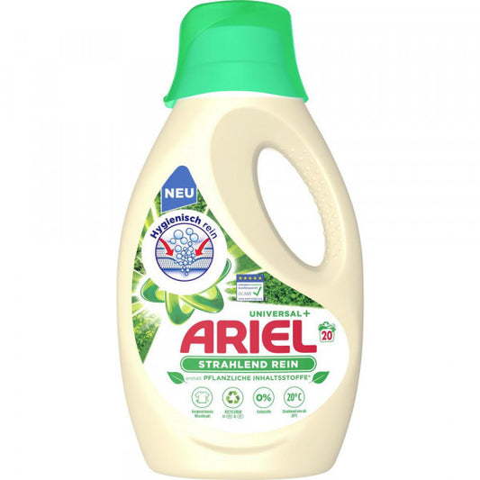 Ariel Vloeibare Wasmiddel - Plantaardig Universeel  20 Scoop / 1100ml