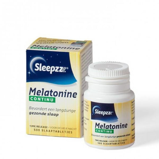 Sleepzz Melatonine Continu - 500 Tabletten