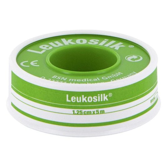 Leukosilk 1,25cm X 5 Mtr 1 Stuks