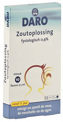 Darokind Zoutoplossing 0,9% - 10 St