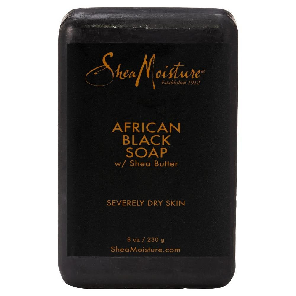 Shea Moisture African Black Soap Bar - 230 Gram