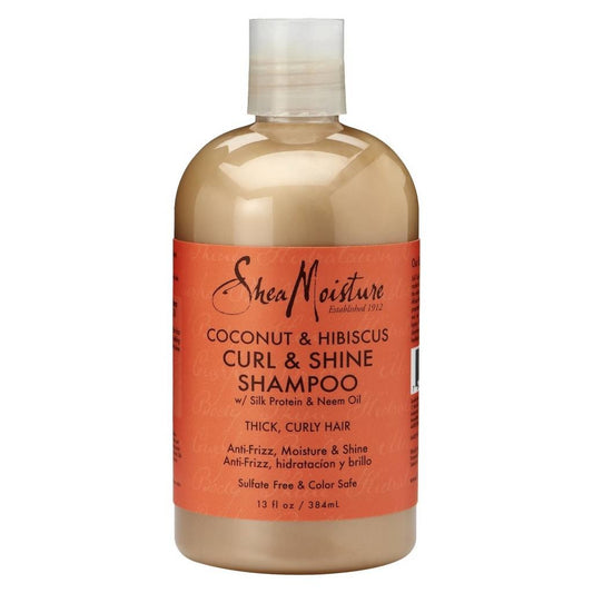 Shea Moisture Coconut & Hibiscus Curl & Shine Shampoo 384 Ml