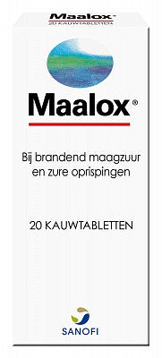 Maalox Kauwtabletten - 20 Tabletten