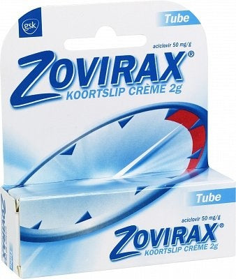 Zovirax Creme Koortslip Tube - 2 Gram