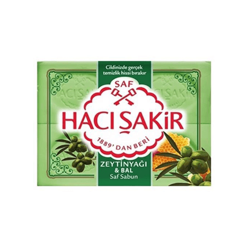Haci Sakir Honing Olijf Zeep 4x150 gram