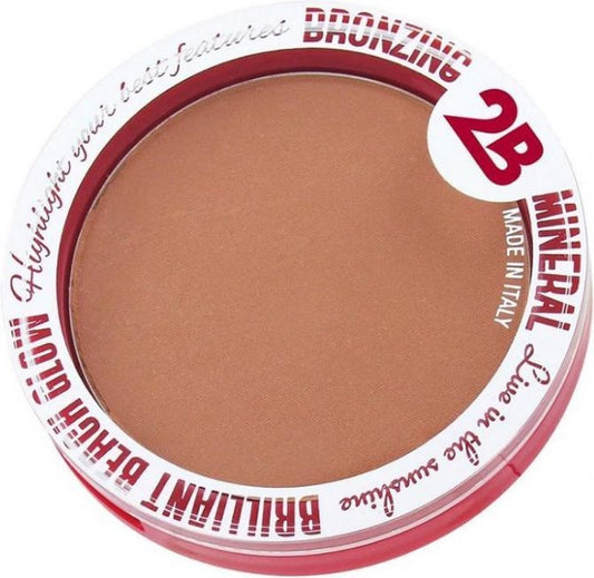 2b Bronzing Mineral Brilliant Beach Glow Bronzeur Mineral 18 - Gezichtspoeder 9g