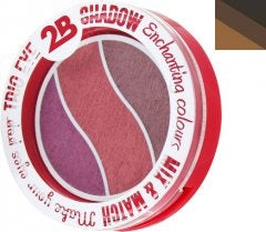 2b Trio Eye Shadow Mix & Match Orange/Brown - Oogschaduw 2,4g