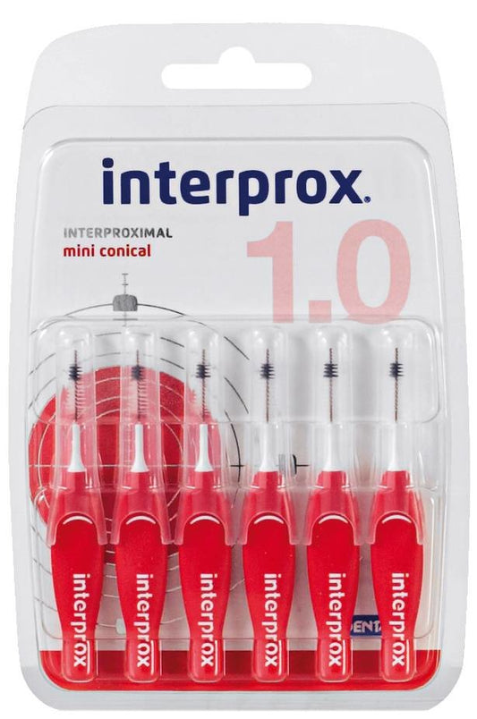 Interprox Interdental Mini Conic Rood - 6 Stuks