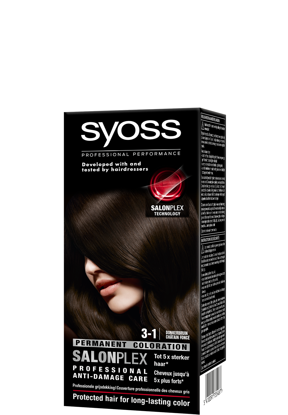 Syoss Color Haarverf Donkerbruin 3-1