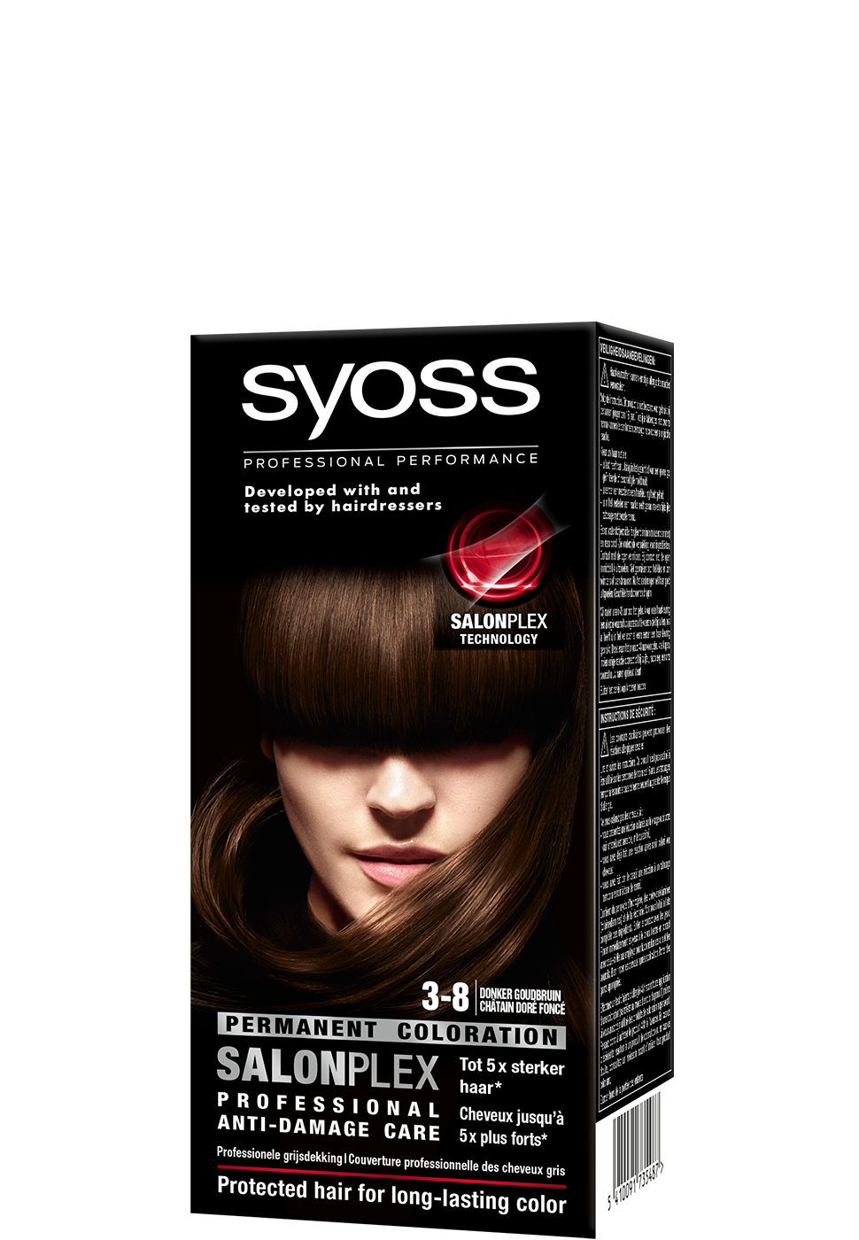 Syoss Colors Haarverf Donker Goudbruin 3-8