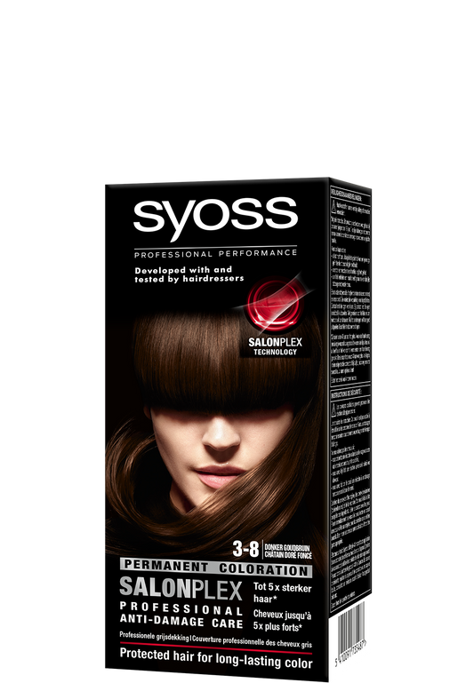 Syoss Colors Haarverf Donker Goudbruin 3-8
