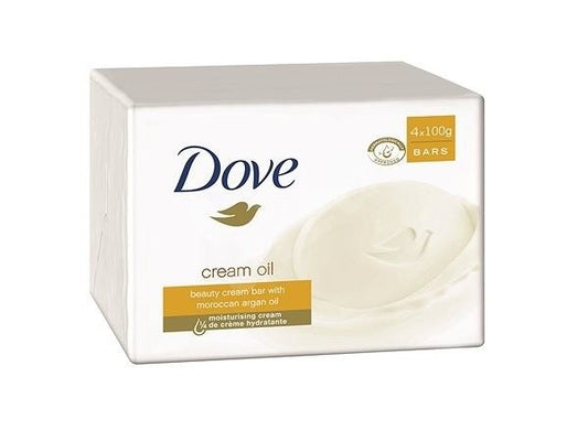 Dove Wastablet Arganolie - 4x100 Gram