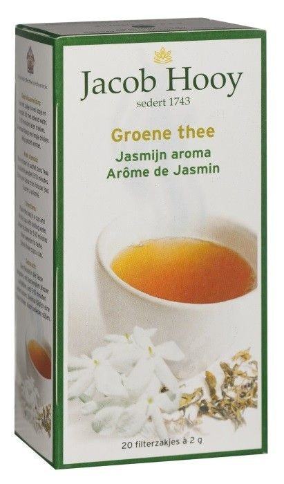 Jacob Hooy Groene Thee / Jasmijn - 20 Zakjes