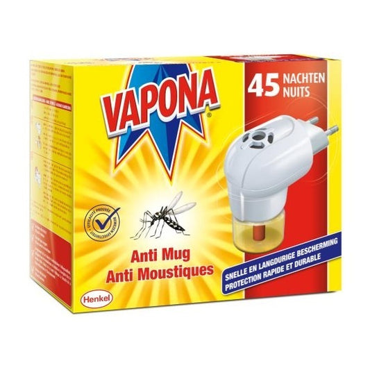 Vapona Elektrisch Anti Mug App & 1 Navul - 1 Stuks