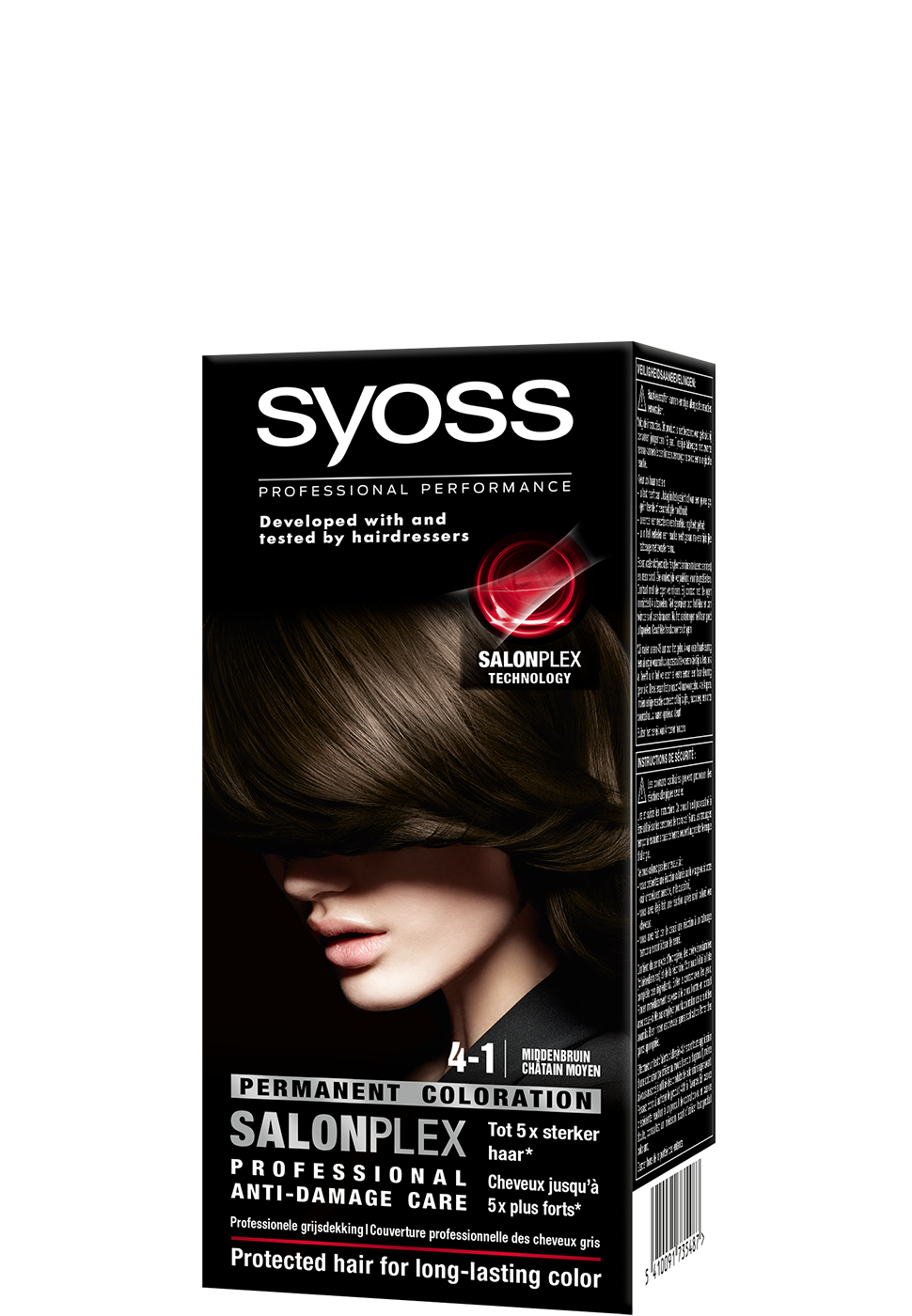 Syoss Color Haarverf Middenbruin 4-1