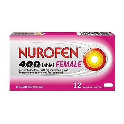 Nurofen Female 400 Mg - 12 Stuks