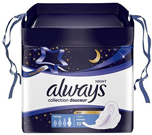 Always Maandverband Soft Night - 10 Stuks