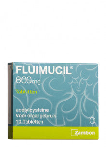 Fluimucil 600mg Tbl - 10 Tabletten