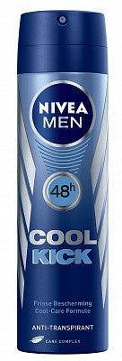 Nivea For Men Deospray Cool Kick - 150 Ml