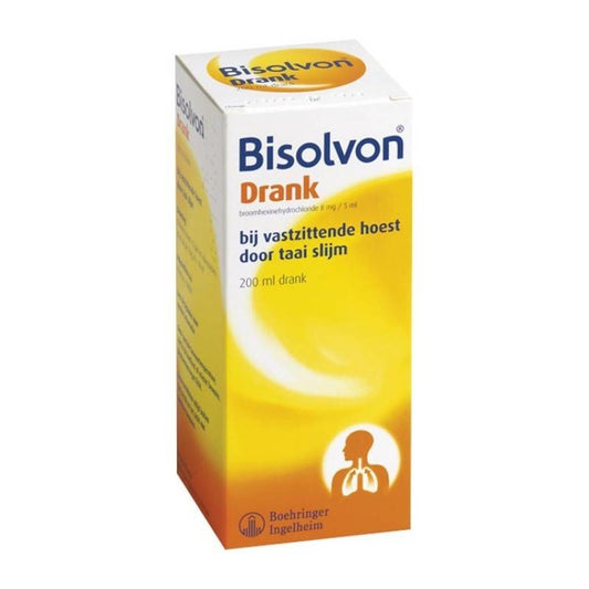 Bisolvon Elixer Forte 8mg/5ml - 200 Ml