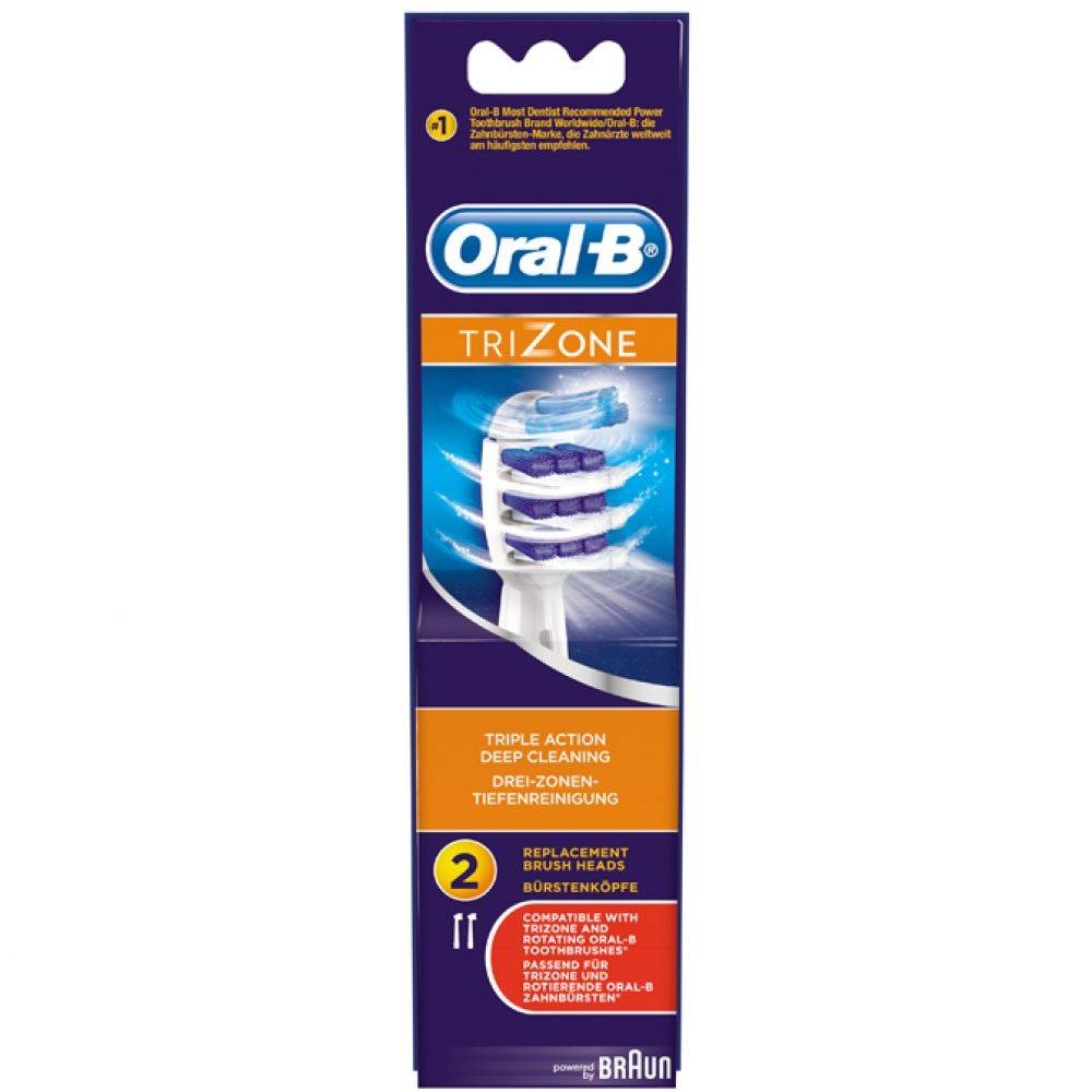 Oral B Opzetborstels Trizone - 2 Stuks