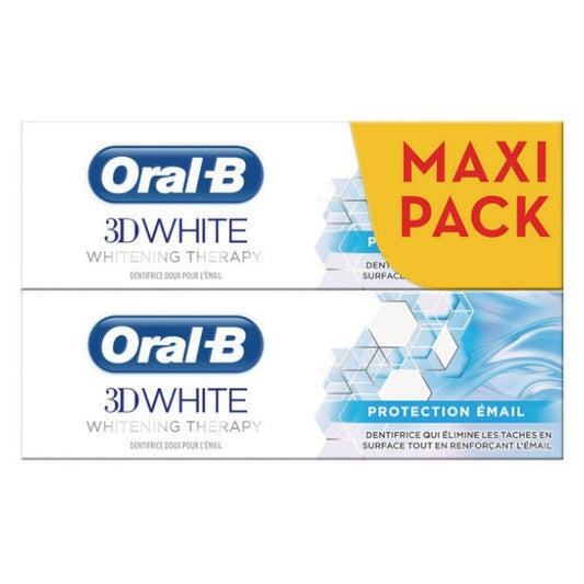 Oral-B 3d White Protection Email - Tandpasta 2x75ml