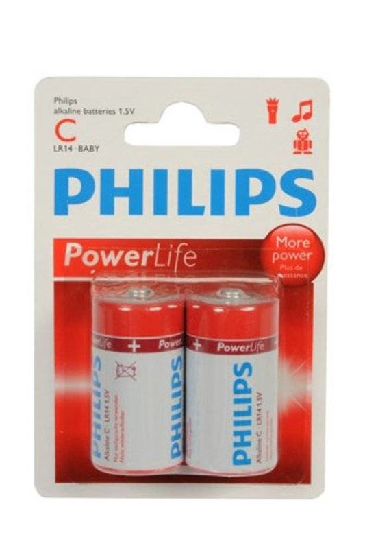 Philips Batterij C 1.5v - 1 Stuks