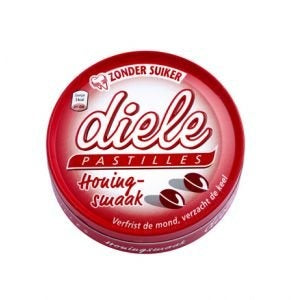 Diele Pastilles Honing Suikervrij - 50 Gram