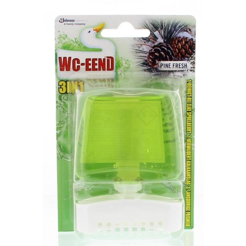 Wc Eend 3 In 1 Pine Fresh - Toiletblok 55ml