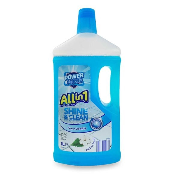 Power Force All In 1 Shine & Clean Ocean Fresh - Allesreiniger 1 Liter