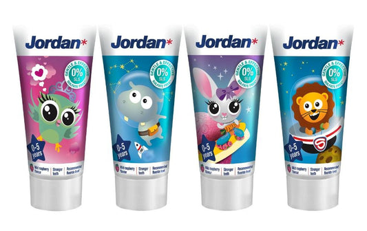 Jordan Tandpasta Kids 0-5 Jaar - 50 Ml