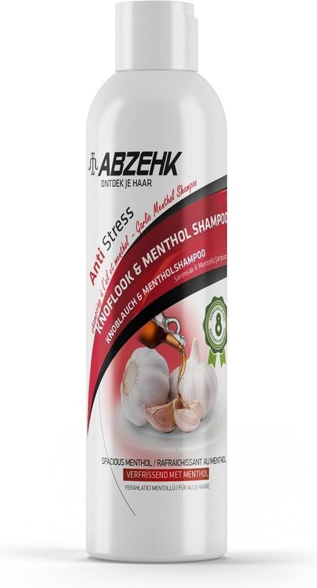 Abzehk Knoflook & Menthol - Shampoo 400ml