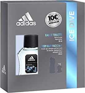 Adidas Men  Ice Dive Gift Set - Edt 50ml & Douchegel 250ml