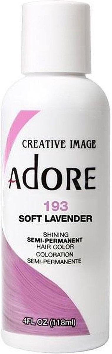 Adore Semi-Permanent Haarverf -Soft Lavender Nummer 193 118ml