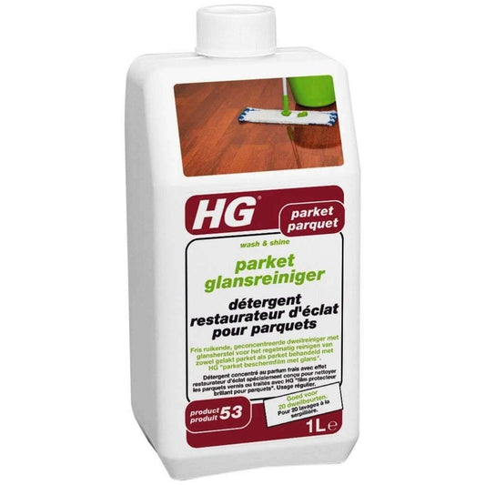 Hg Parket Glansreiniger Wash & Shine - 1000ml