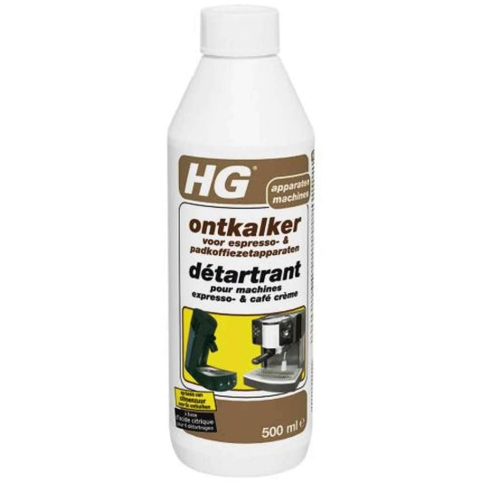 Hg Ontkalker Espresso & Padkoffiezetapparaten - 500 Ml