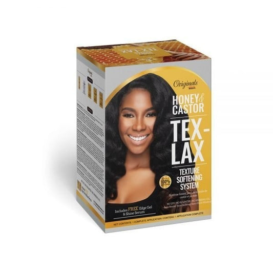 Africa's Best Honey & Castor - Tex-Lax Texture Softening System Kit 