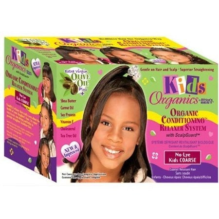 Africa's Best Kids Organics -  No-Lye Relaxer System Kit Super