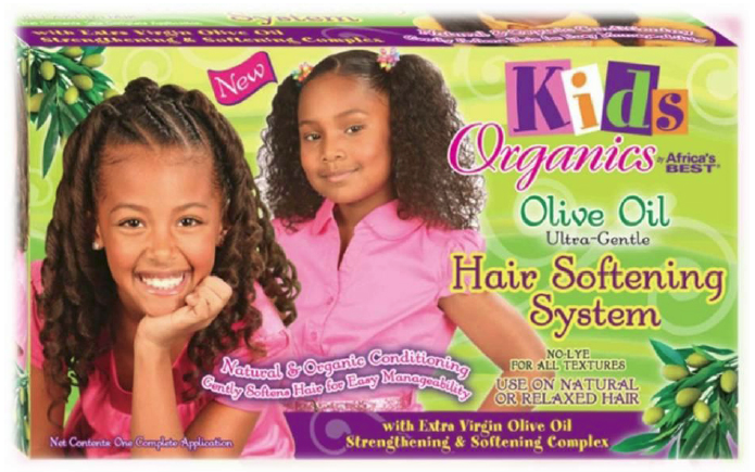 Africa's Best Kids Organics Olive Oil -  Ultra-Gentle Hair Softening System