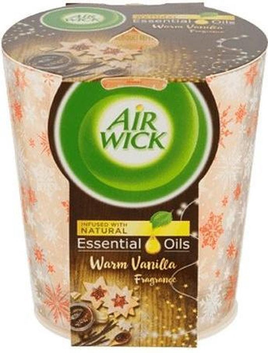 Air Wick Warm Vanilla - Geurkaars 105g