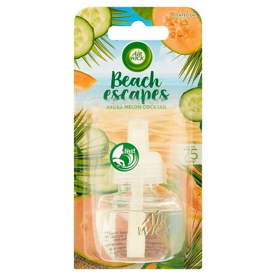 Airwick Beach Escapes Aruba Melon Cocktail Navulling - Elektrische Geurverspreider 19ml