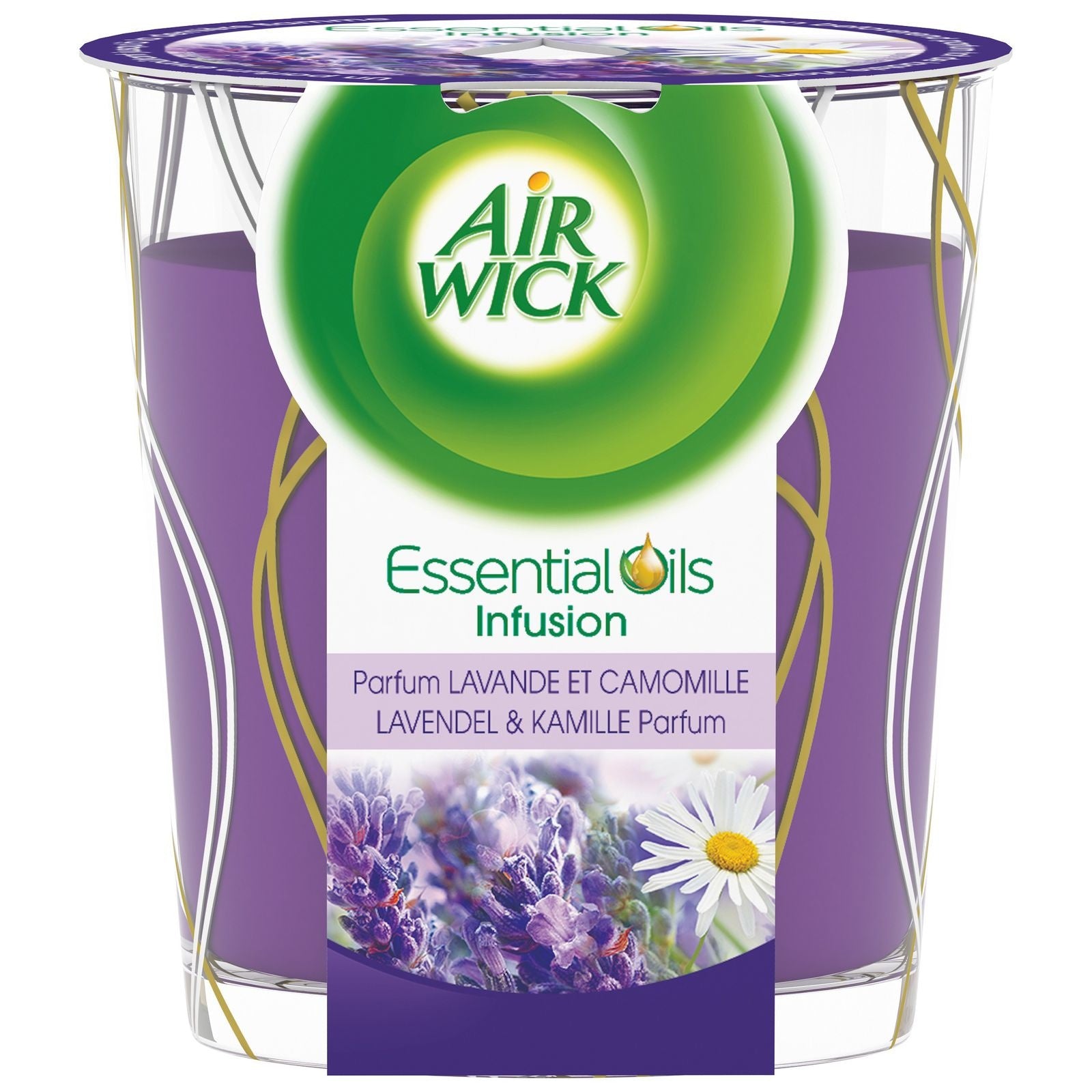 Airwick Lavender & Kamille - Geurkaars 105 Gram