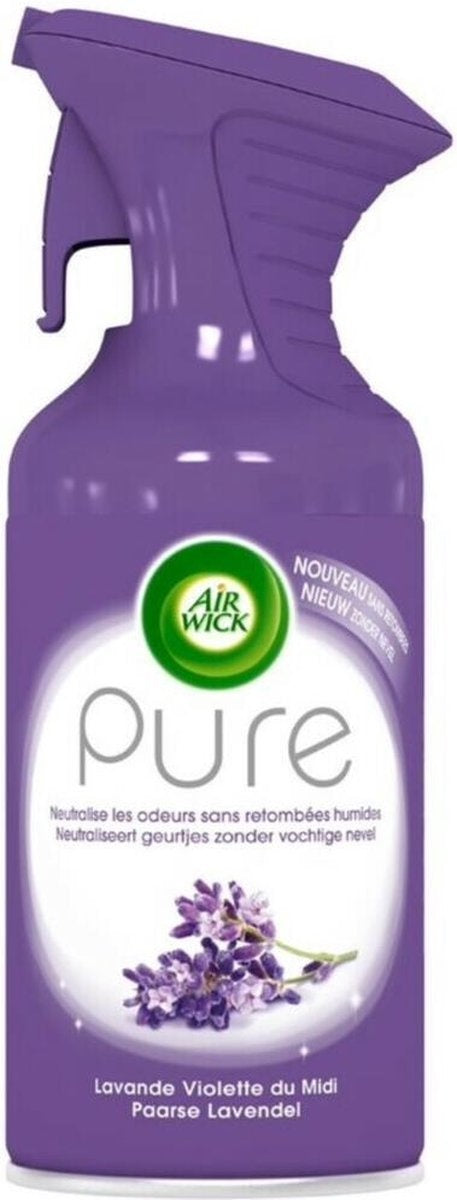 Airwick Pure Paarse Lavendel - Automatische Luchtverfrisser 250ml