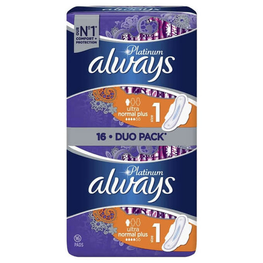 Always Platinum Ultra Normal Plus - Maandverband 16 Stuks