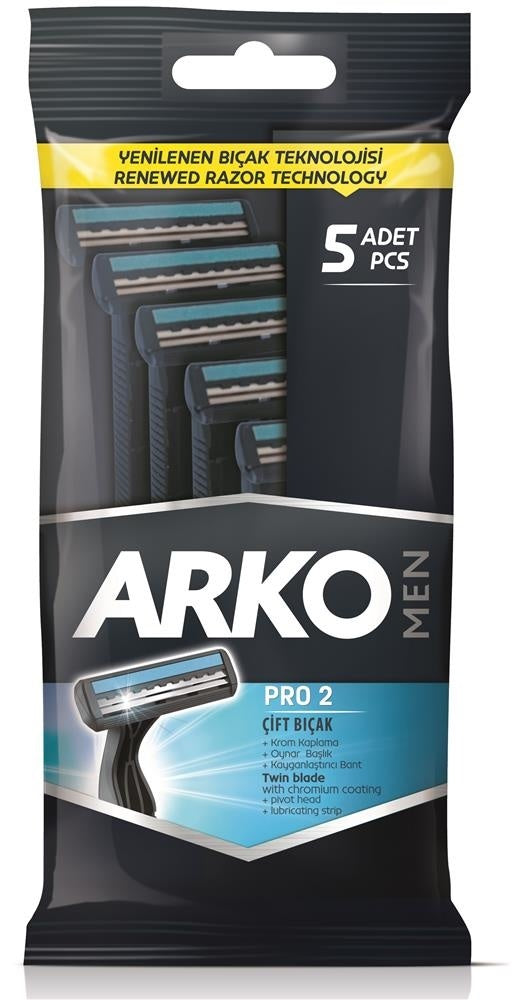 Arko Wegwerpmesjes Regular 2 5 Stuks